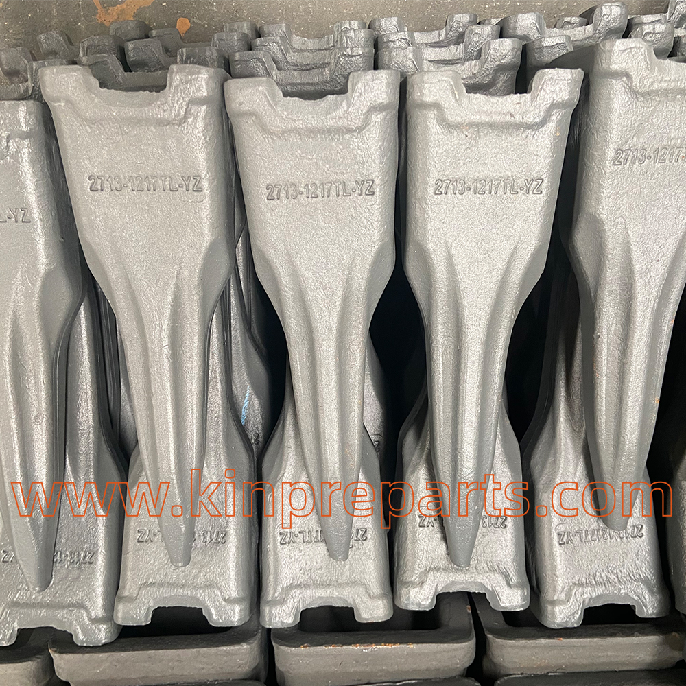 For Doosan DH300 RC Tooth Forging Bucket Tooth 2713-1219RC Excavator parts for doosan dh300rc tooth forging bucket tooth 2713 1219rc excavator parts