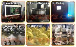 For Caterpillar E302.5 / E303 / E304 / E305 Idler / Front Idler Assembly 234-6210 / 234-6211 Excavator parts for komatsu pc30 / pc35 / pc40 idler / front idler assembly 20y 30 00010 / 20y 30 00011 excavator parts