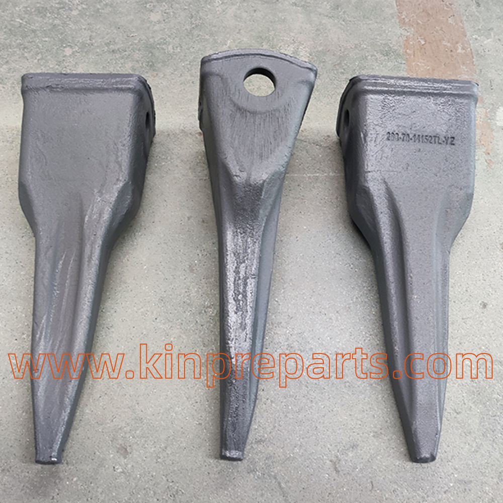 For Komatsu PC400 TL Forging Bucket Tooth 208-70-14152TL Excavator parts for komatsu pc400 tl forging bucket tooth 208 70 14152tl excavator parts